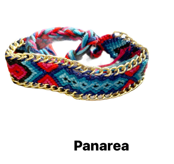Bracciale cavigliera friendship con catena groumette