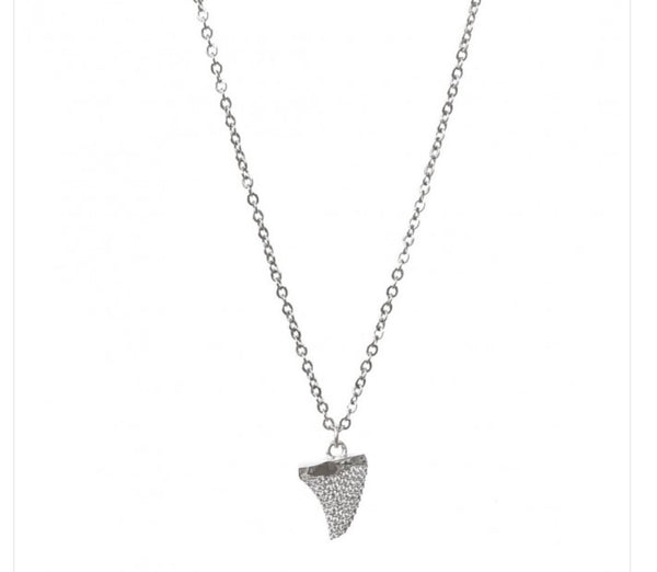 Collana dentino squalo botteguccia 2 varianti colore