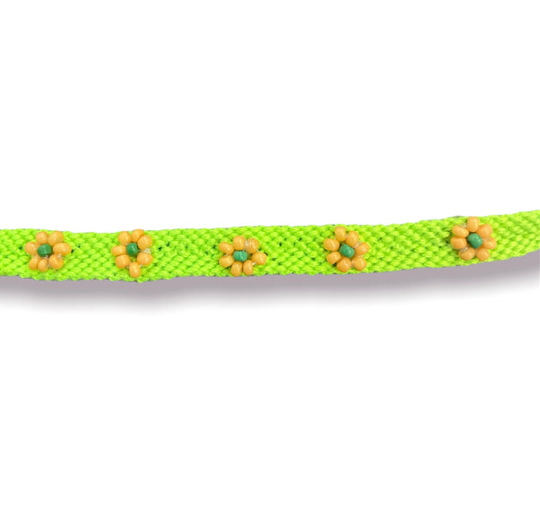 Bracciale cavigliera friendship con fiorellini