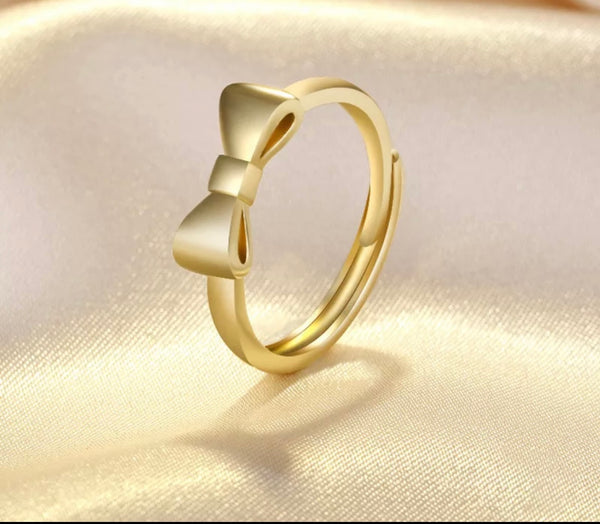 Anello fiocco argento 925