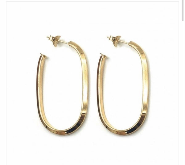Mono orecchino Iside oval 4,5 cm botteguccia
