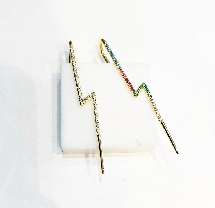 Earcuff ad ago lungo earwrapclaver earwrap fulmine flash