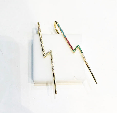 Earcuff ad ago lungo earwrapclaver earwrap fulmine flash