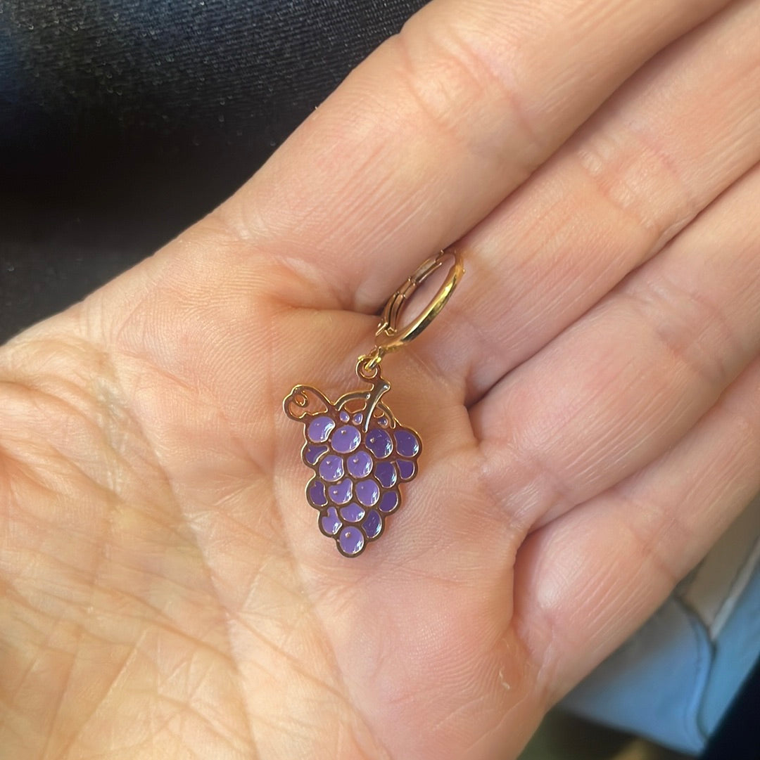 Mono orecchino frutta principessa glam
