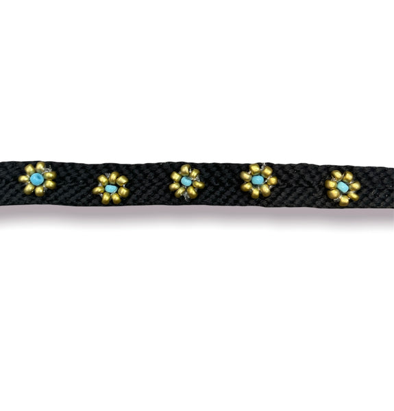 Bracciale cavigliera friendship con fiorellini