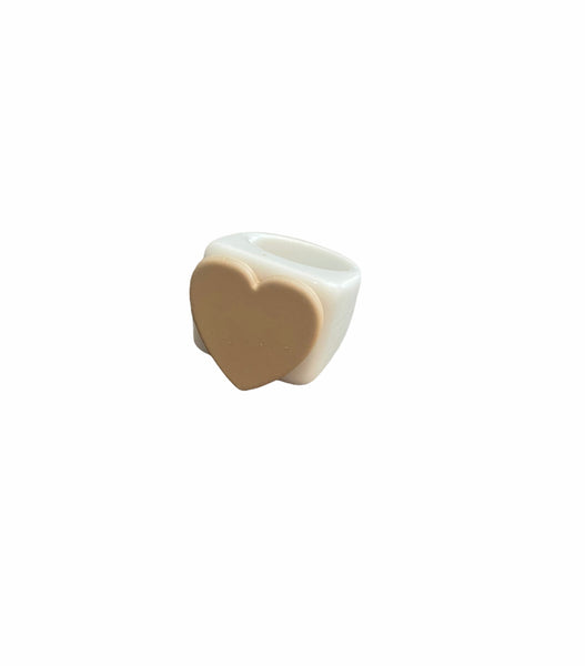 Anello resina cuore l’anello sceglie dove andare