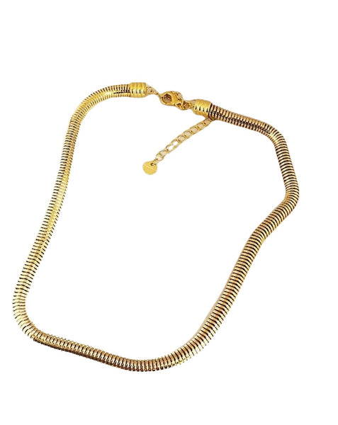 Collana botteguccia snake tubolare modello lungo o corto