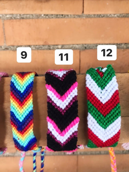 Bracciale  cavigliera filo colorato friendship handmade