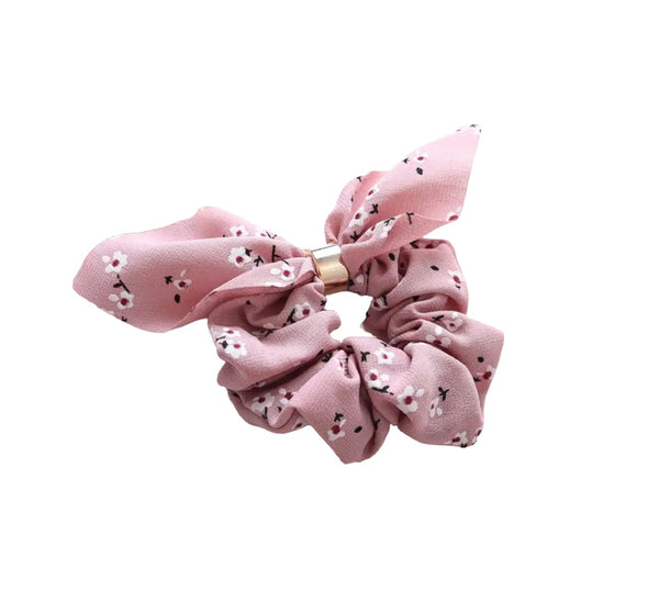 Scrunchies fiocco varie fantasie elastico per capelli