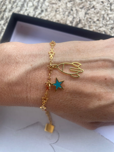 Bracciale principessa glam stardust