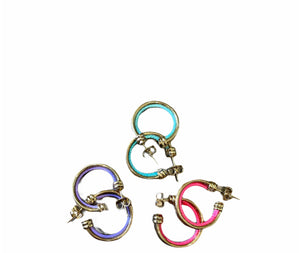 Mono orecchino wire hoops 2 cm botteguccia