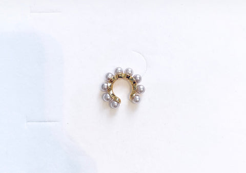 Mono earcuff perle cicciotte