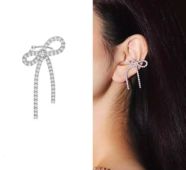 Mono earcuff fiocco tennis