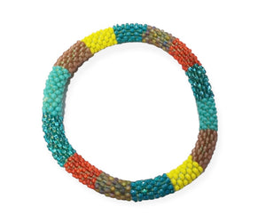 Rollon bracciale perline Nepal multi 2