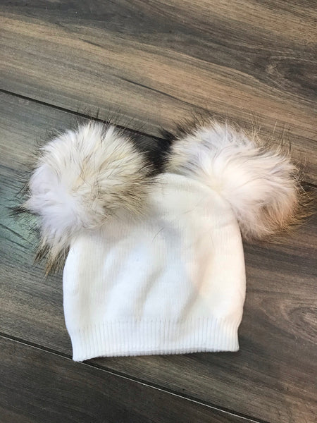 Cappello doppio Ponpon