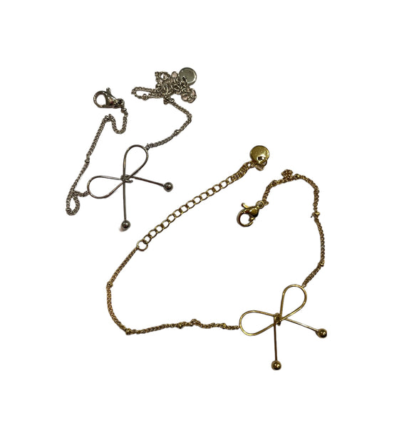 Bracciale con fiocco