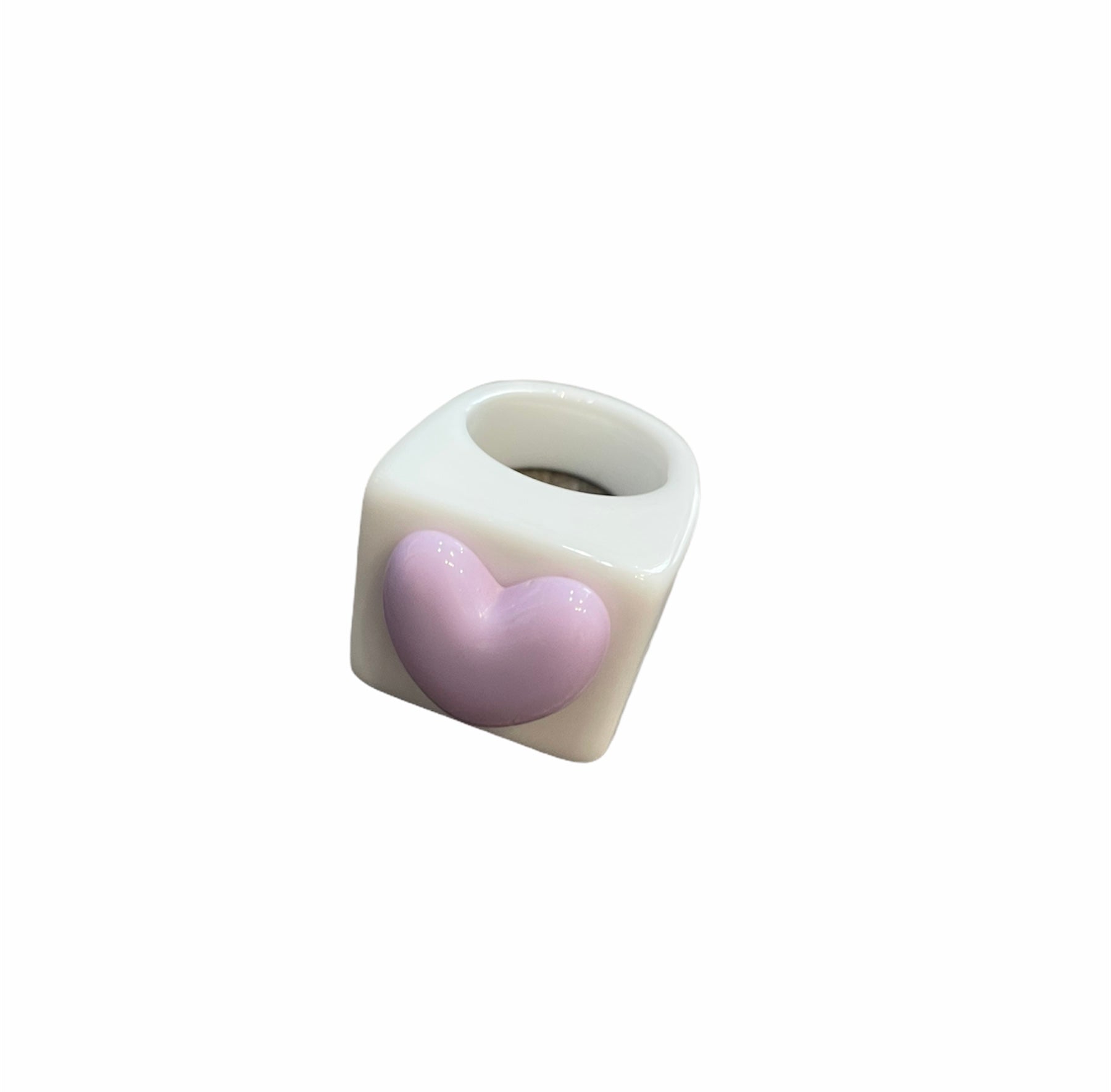 Anello resina cuore l’anello sceglie dove andare