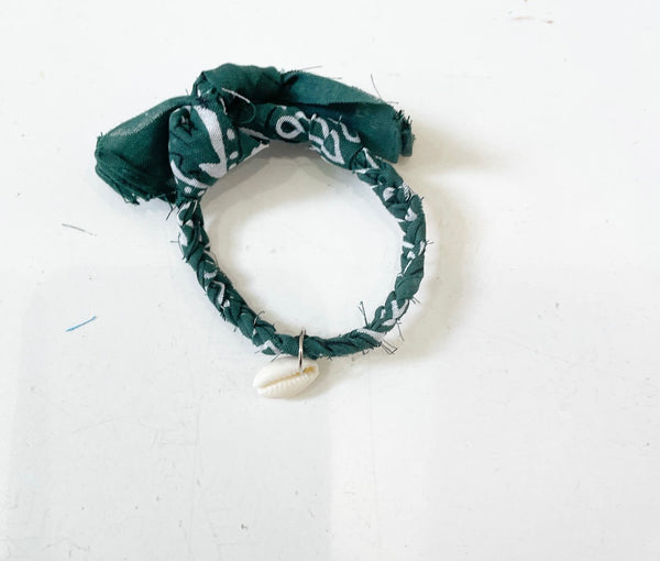 Bracciale cavigliera bandana treccia