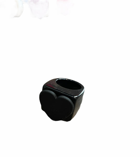 Anello resina cuore l’anello sceglie dove andare
