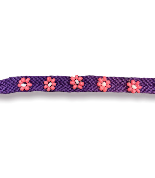 Bracciale cavigliera friendship con fiorellini