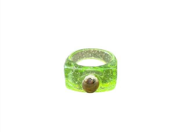 Anello resina una borchia  sceglie dove andare