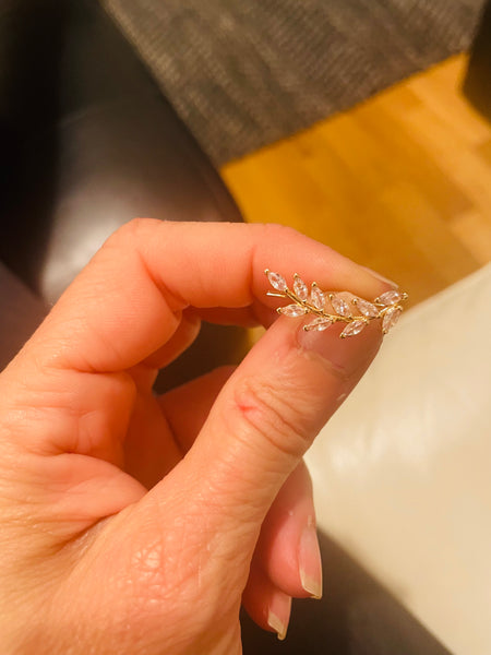 Mono earcuff  foglia