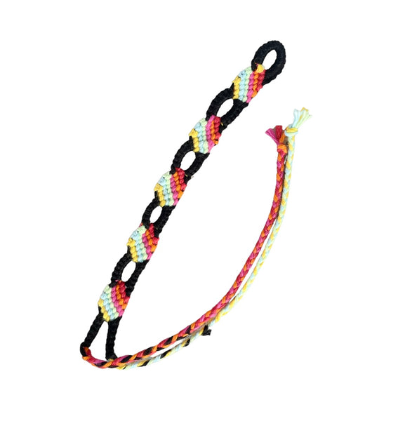 Bracciale cavigliera friendship Rainbow regular