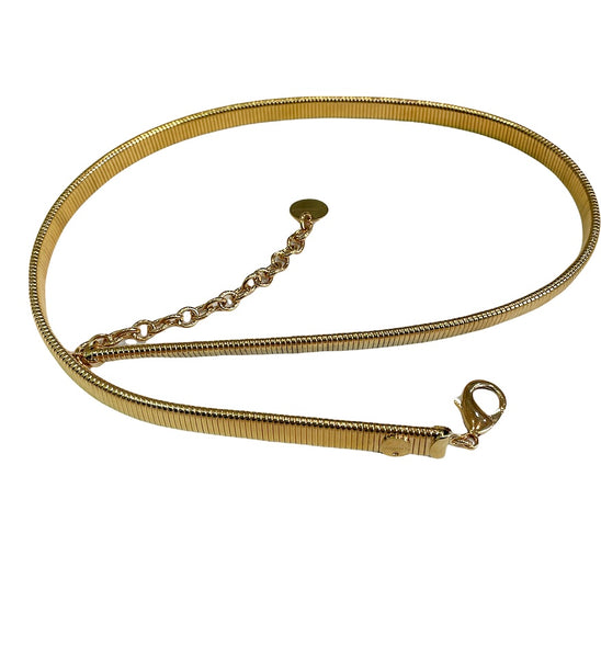 Collana  cintura circe  botteguccia snake piatto grande