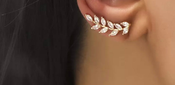 Mono earcuff  foglia