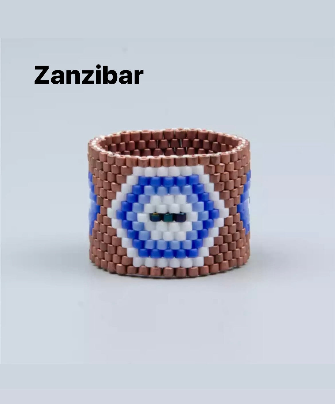 Anello perline miuky vari colori