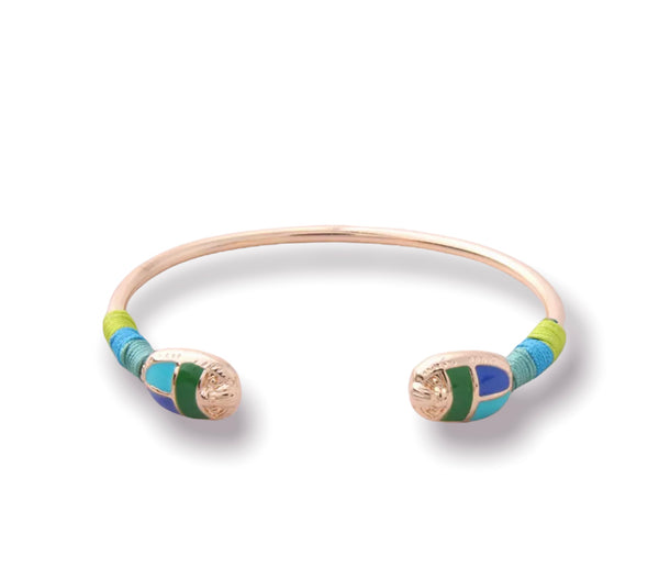 Bracciale bangle rigido scarabeo