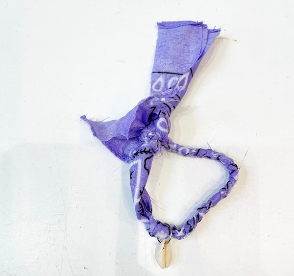 Bracciale cavigliera bandana treccia