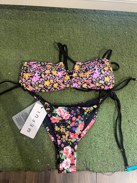 Bikini mefui fascia e slip regolabile rife