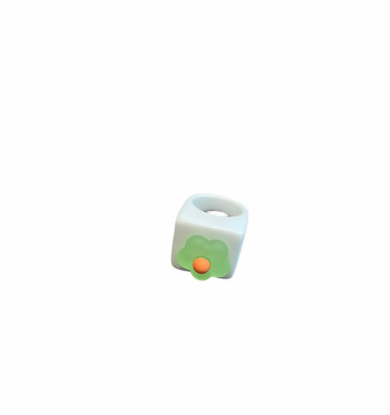 Anello resina fiore l’anello sceglie dove andare