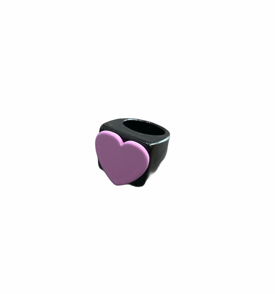 Anello resina cuore l’anello sceglie dove andare