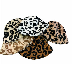 Cappello teddy pescatore maculato