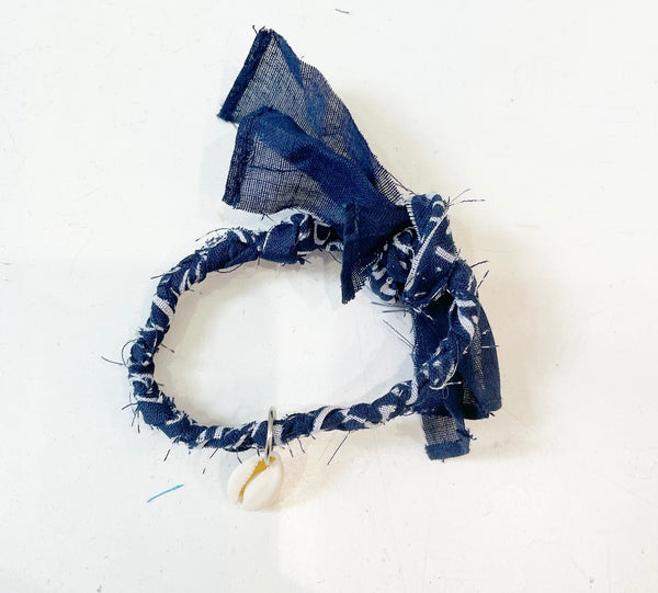 Bracciale cavigliera bandana treccia