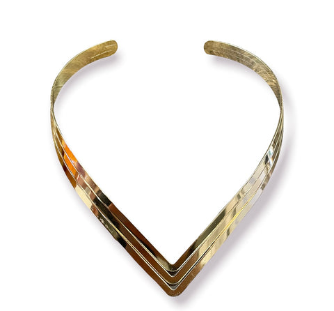 Collana rigida wonder woman triangolo a V due varianti colore