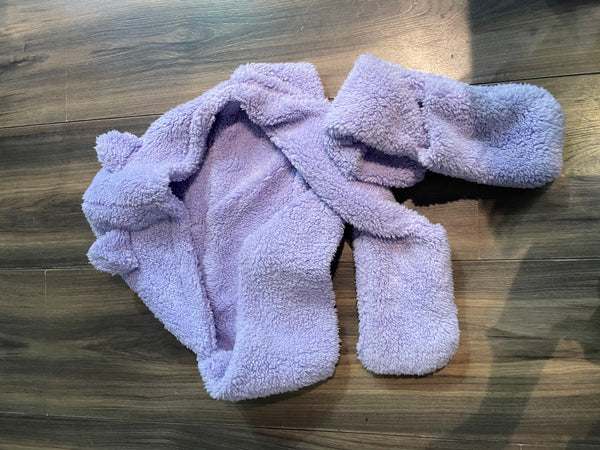 Cappello e sciarpa guanti uniti  teddy bear orsacchiotto vari colori