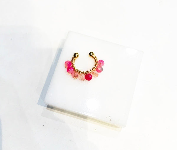 Mono earcuff cristalli