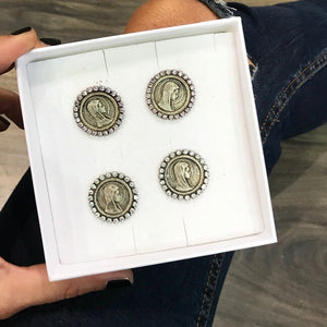 Orecchini Matilde design madonnina