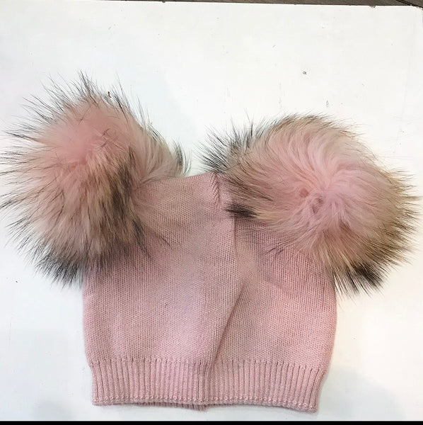 Cappello doppio Ponpon