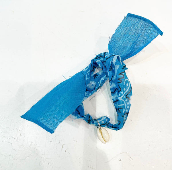 Cavigliera bracciale bandana e conchiglia