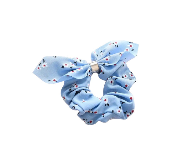 Scrunchies fiocco varie fantasie elastico per capelli