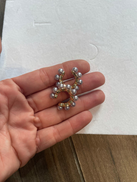 Mono earcuff perle cicciotte