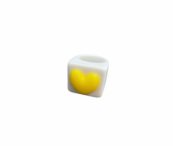 Anello resina cuore l’anello sceglie dove andare