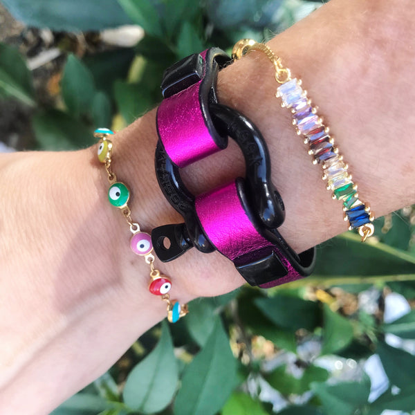 Bracciale Vera pelle Hook rock me