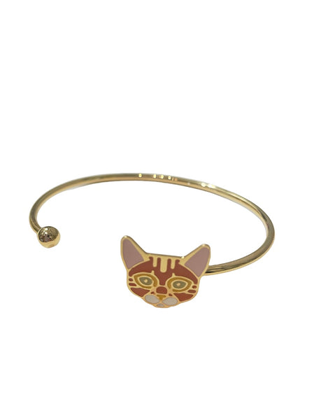 Bracciale rigido love pets cane e gatto vari soggetti principessa glam