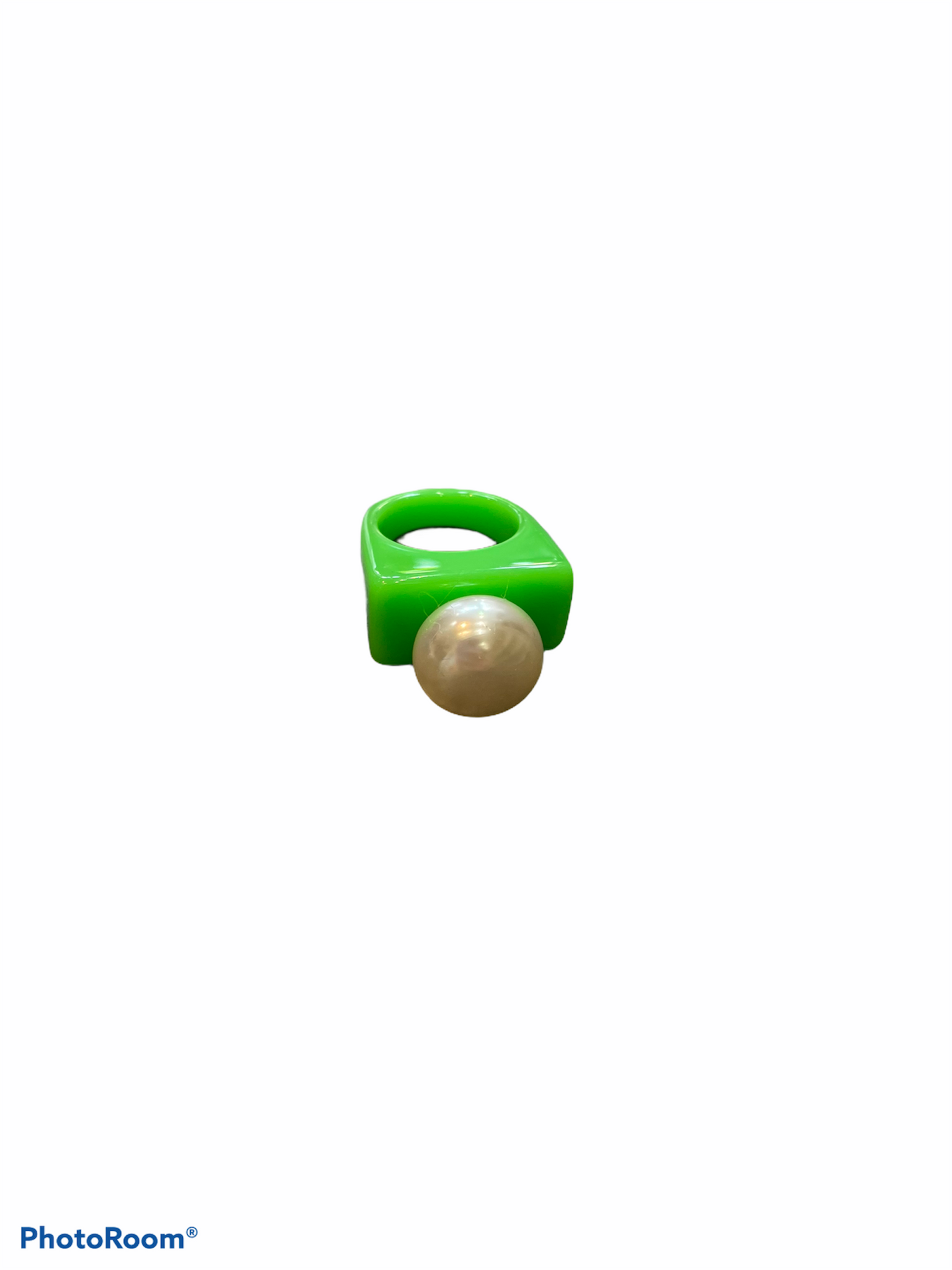 Anello resina perla l’anello sceglie dove andare