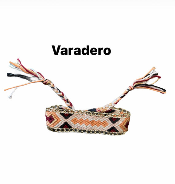 Bracciale cavigliera friendship con catena groumette